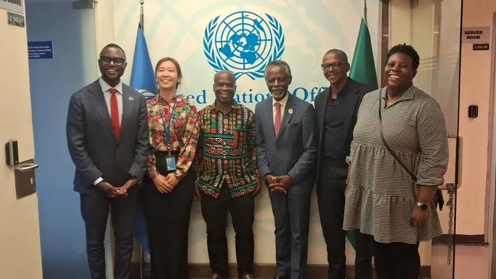 SRSG to the AU meets Chair of the African Group of Negotiators on Climate Change