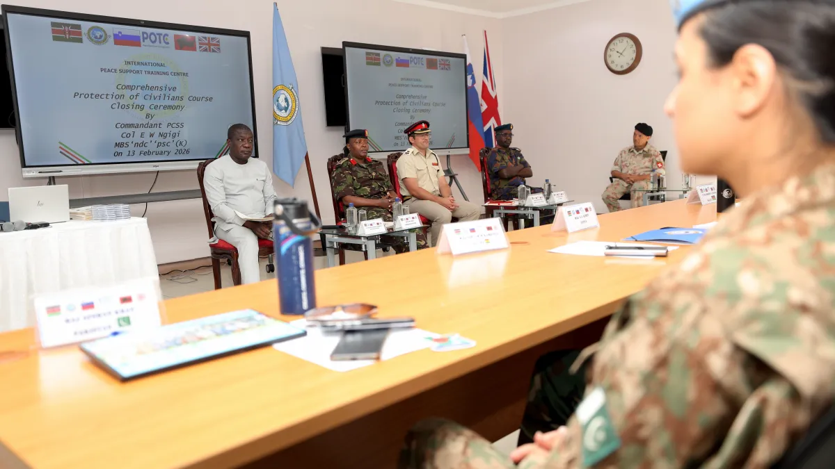 UNOAU leads comprehensive protection of civilians course for peace support operations