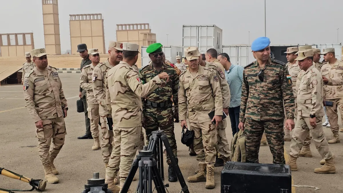 UNOAU supports Pre-Deployment Verification of Egyptian Contingents for AUSSOM