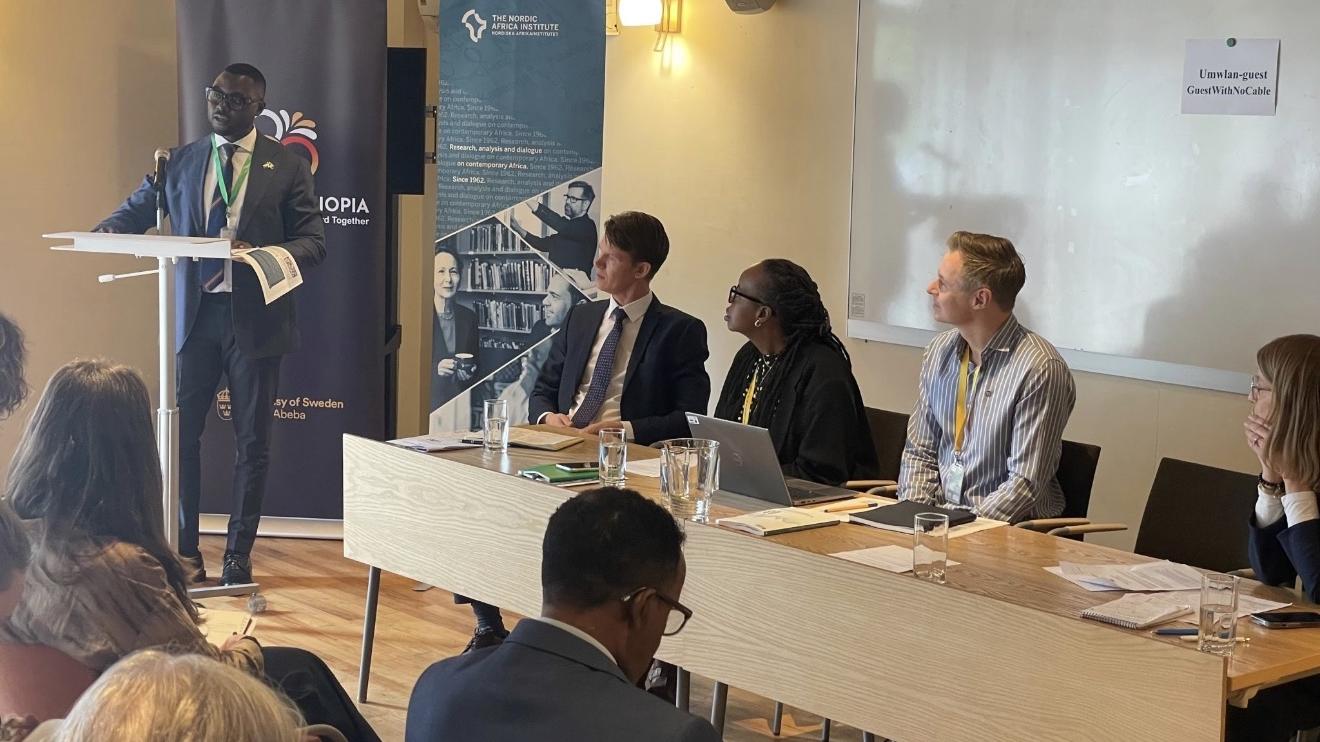 UNOAU participates in launch of policy note on displacement in times of poly crisis