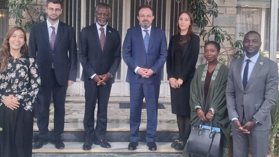 SRSG to the AU meets Türkiye’s Permanent Representative to the AU on UN AU partnership and climate cooperation