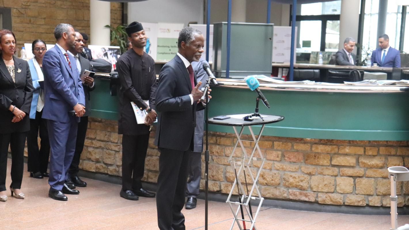 SRSG to the AU participates in African Union Peace and Security Council flag ceremony