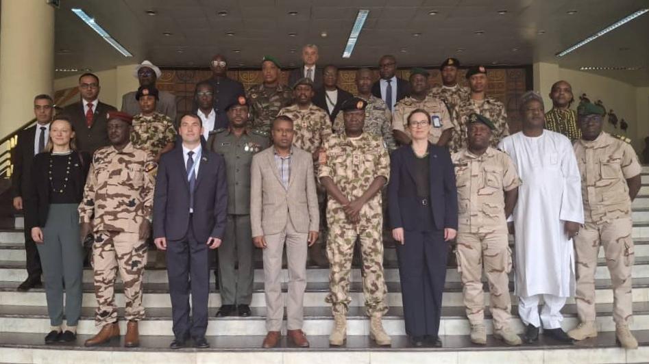 UNOAU participates in MNJTF Joint Steering Committee with AU and EU partners