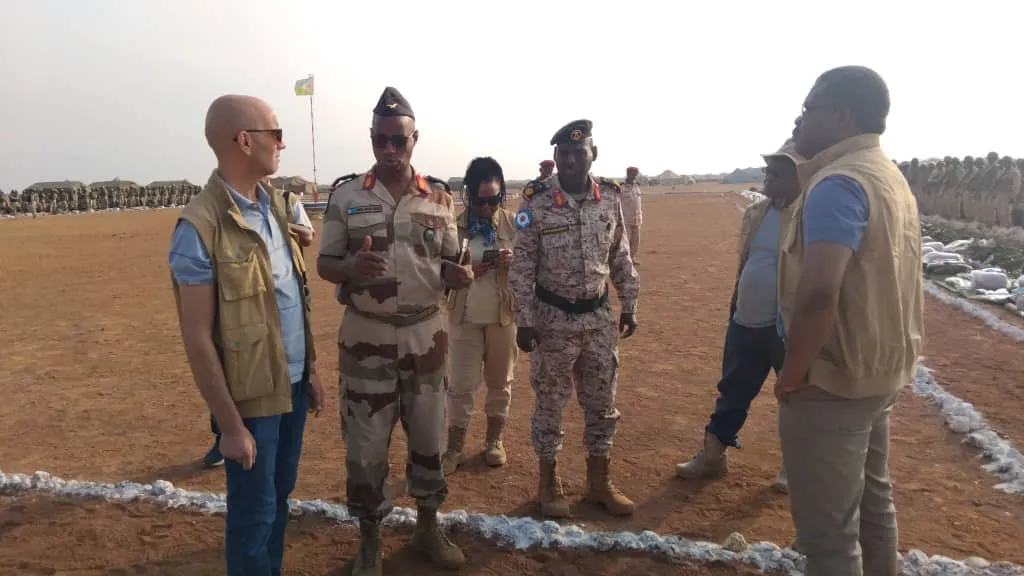 UNOAU participates in pre-deployment verification of Djiboutian contingent for AUSSOM
