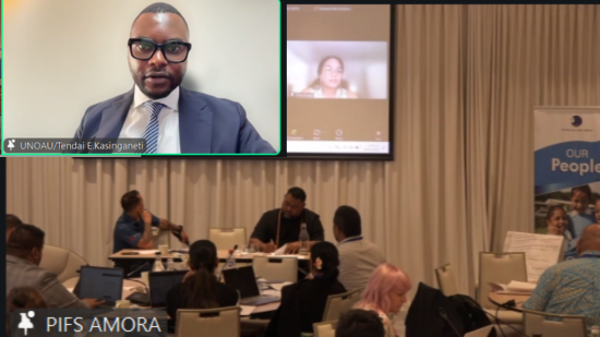 UNOAU participates in the Regional Dialogue on Climate Security in the Pacific (2)