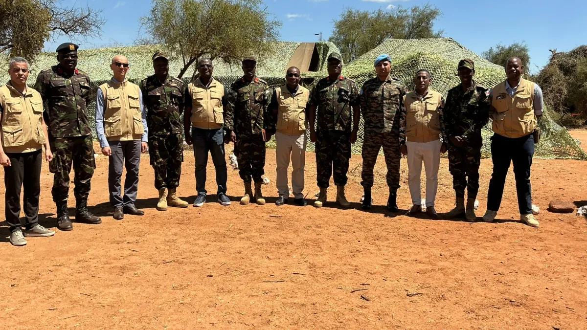 Pre-deployment verification of Kenyan contingent for AUSSOM