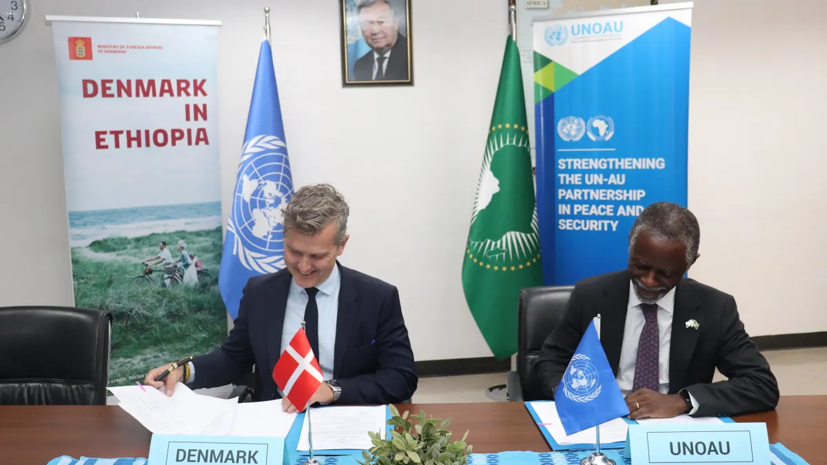 UNOAU and Denmark Launch New Cooperation on Climate, Peace and Security