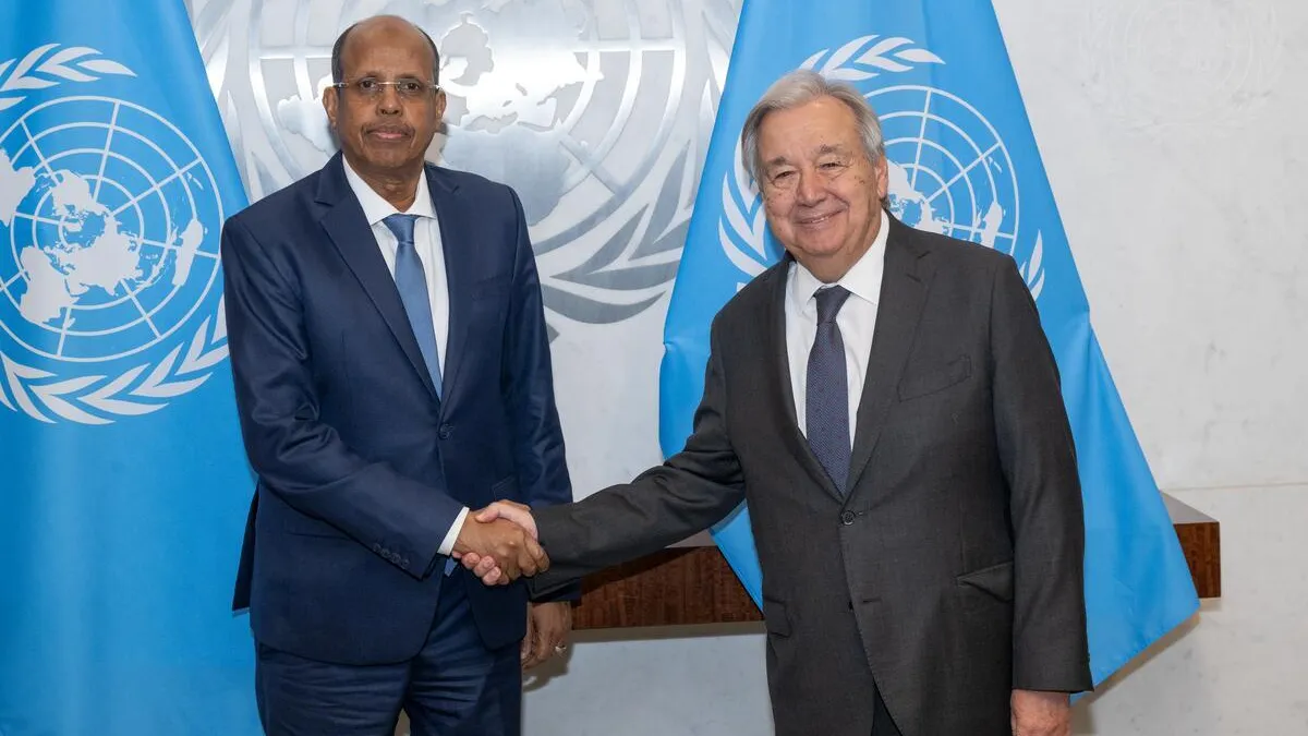 Secretary-General Meets with Chairperson of African Union Commission