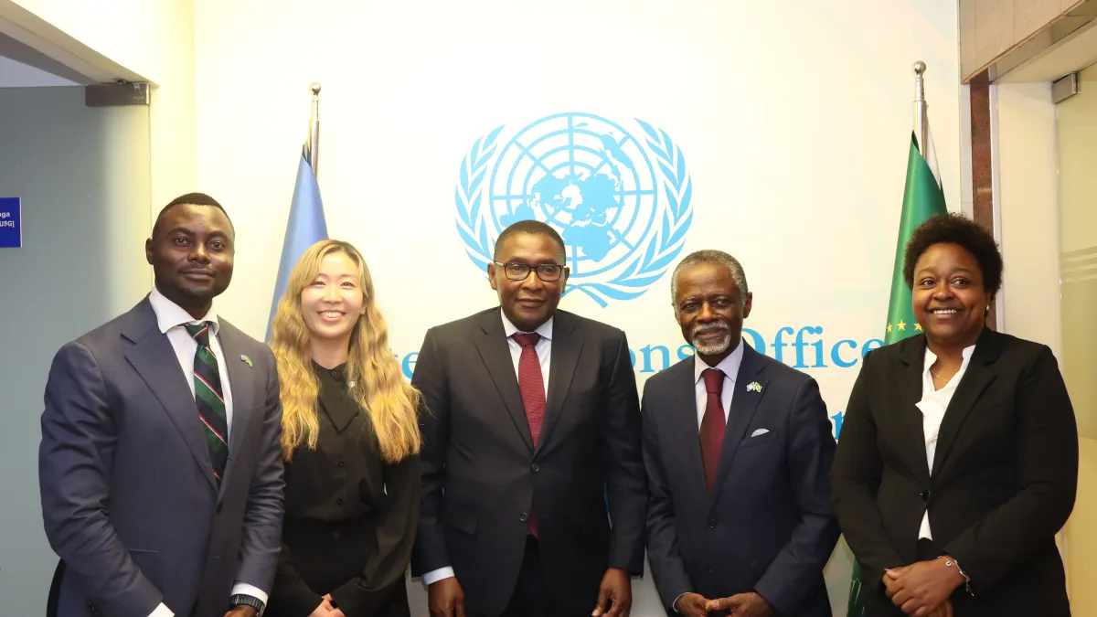 UNOAU SRSG meets Assistant Secretary-General for Climate Action and Just Transition