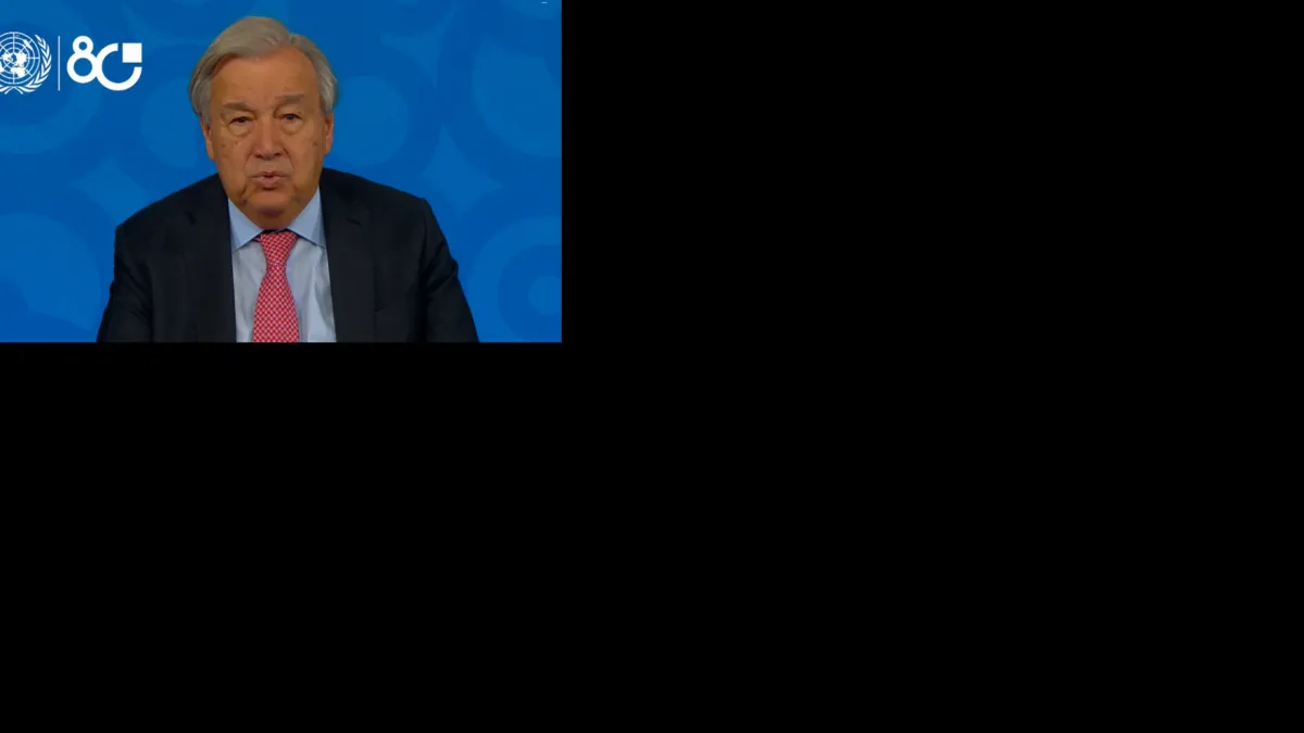 UN Secretary-General's Message for the United Nations Day - cover