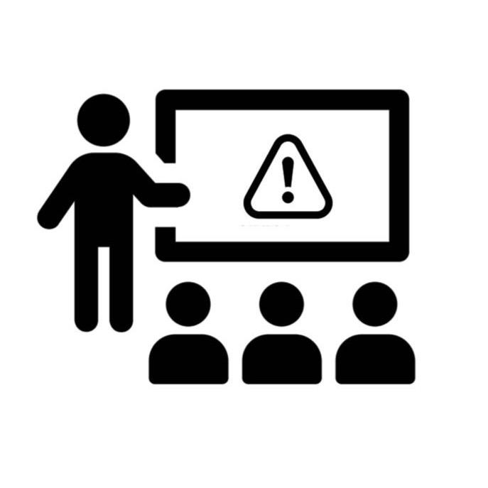 a explosive ordnance risk education icon