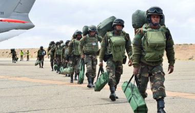 AMANI II Field Training Exercise in Lohatla, South Africa.