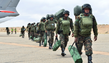 AMANI II Field Training Exercise in Lohatla, South Africa. 