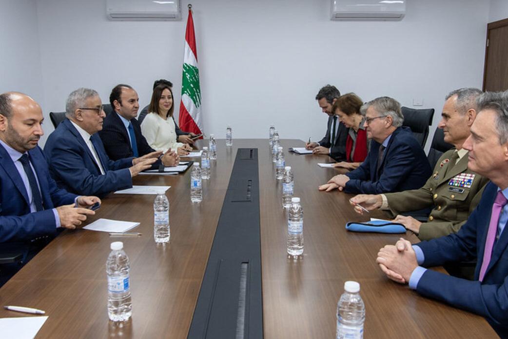 Jean-Pierre Lacroix at a high level meeting.