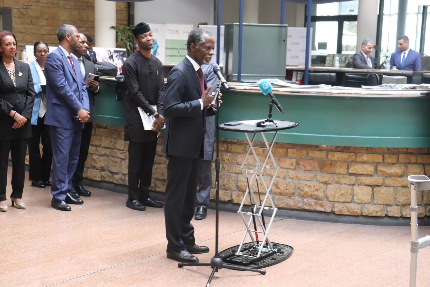 SRSG to the AU participates in African Union Peace and Security Council flag ceremony