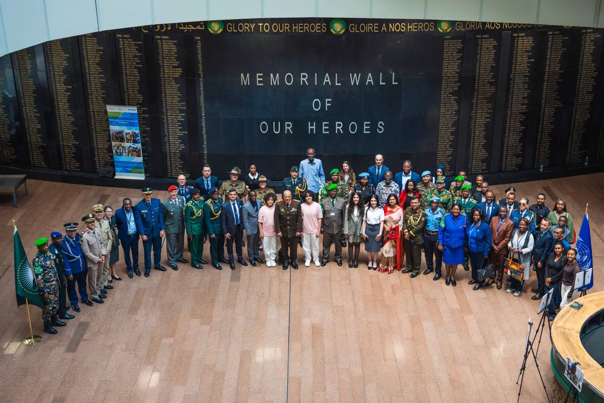 AU, UNOAU, ISS and IPSS commemorate International Day of United Nations Peacekeepers in Addis Ababa