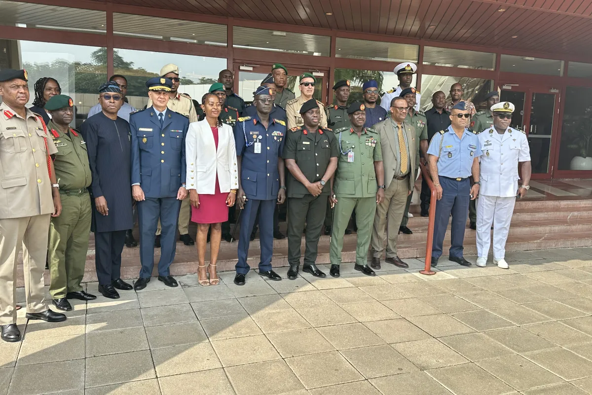 UNOAU participates in induction training for the AU Military Staff Committee