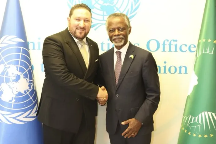 SRSG meets Ambassador of Algeria to Ethiopia and Permanent Representative to the African Union