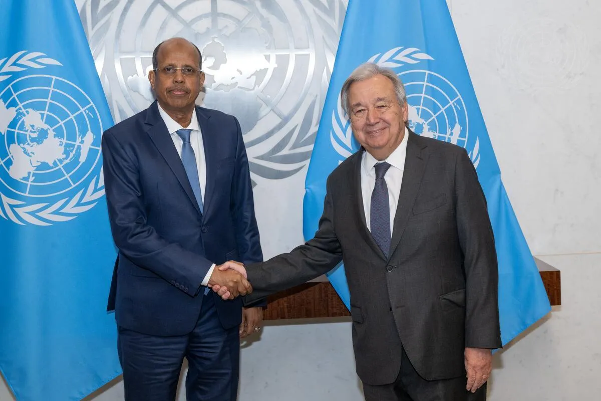 Secretary-General Meets with Chairperson of African Union Commission
