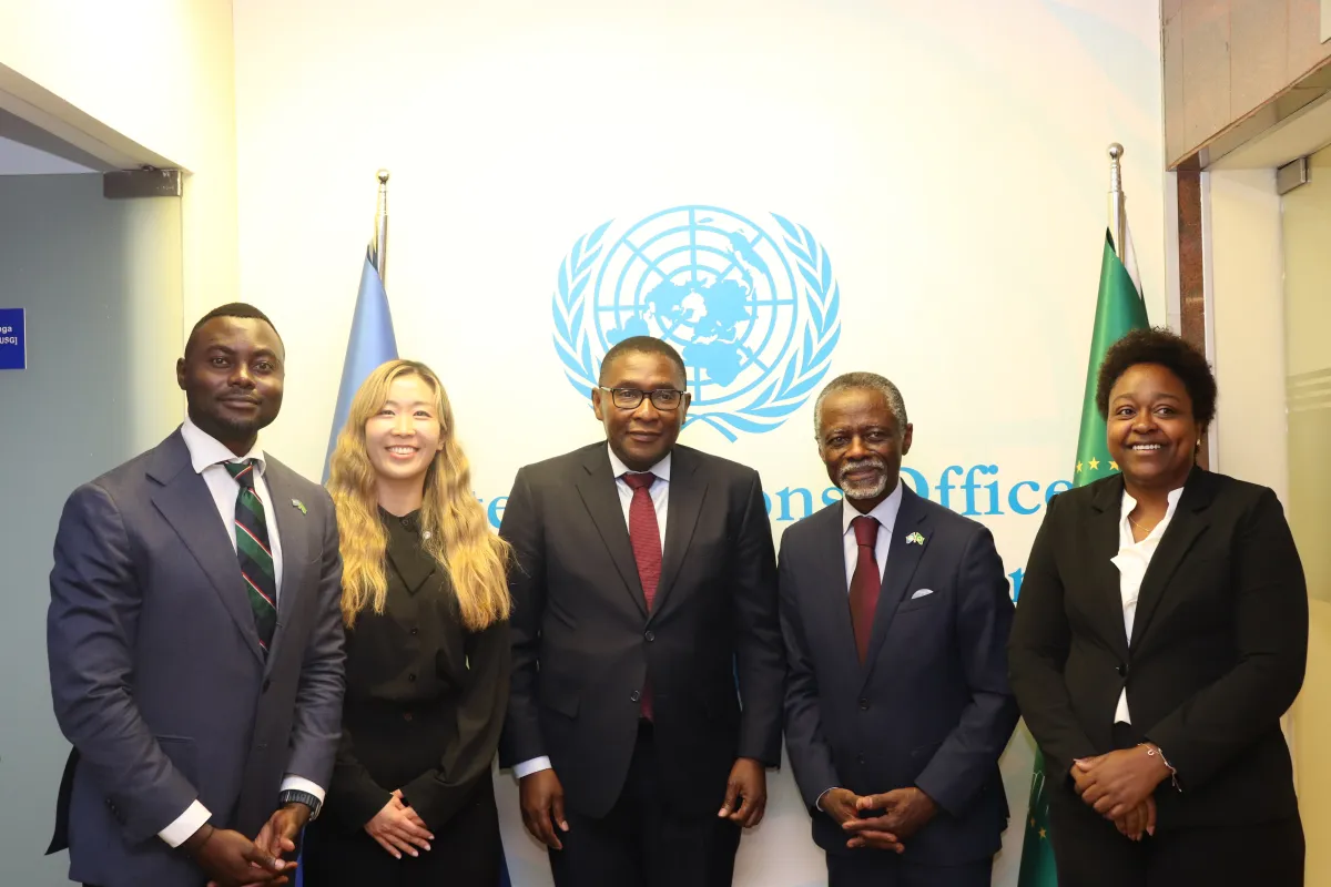 UNOAU SRSG meets Assistant Secretary-General for Climate Action and Just Transition