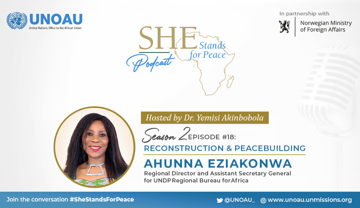 Podcast Series She Stands For Peace Unoau