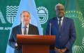 Secretary-General's Press stakeout with the Chairperson of the African Union Commission following the 6th AU-UN Annual Conference