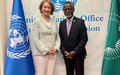SRSG TO THE AU AND HEAD OF UNOAU MEETS WITH UN ASG FOR HUMAN RIGHTS