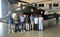 UNOAU participates in Joint AU-UN Advisory and Assessment Inspection of Burundian helicopters to be deployed to Somalia