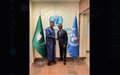SRSG to the AU and Head of UNOAU receives AU High Representative for Silencing the Guns