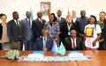 UNOAU signs Memorandum of Understanding with KAIPTC to strengthen cooperation and promote peace and security in Africa