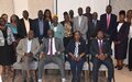 UNOAU supports and participates in the Consultative Meeting on Strategic Priorities and Guidelines on DDR and SST/SSR in Juba, South Sudan