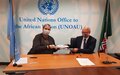 UNOAU and Norway sign a new agreement to support the UN-AU partnership in peace and security