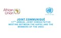 Joint Communiqué | 17th Annual Joint Consultative Meeting between the AUPSC and the Members of the UNSC