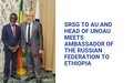 SRSG to AU and Head of UNOAU meets Ambassador of the Russian Federation to Ethiopia