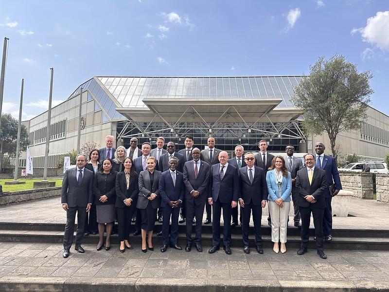 UNOAU SRSG Briefs Members of the UN Security Council during their visit to Addis Ababa