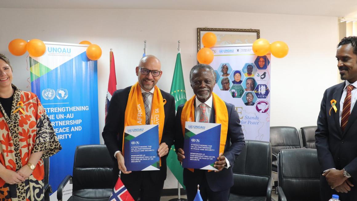 UNOAU and Norway Reaffirm Strategic Partnership with Launch of She Stands for Peace Third Edition