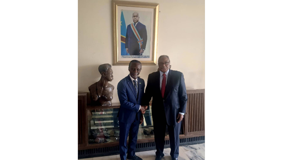 SRSG to the AU and Head of UNOAU meets Ambassador of the Democratic Republic of the Congo, Chair of the AU Peace and Security Council for January 2026