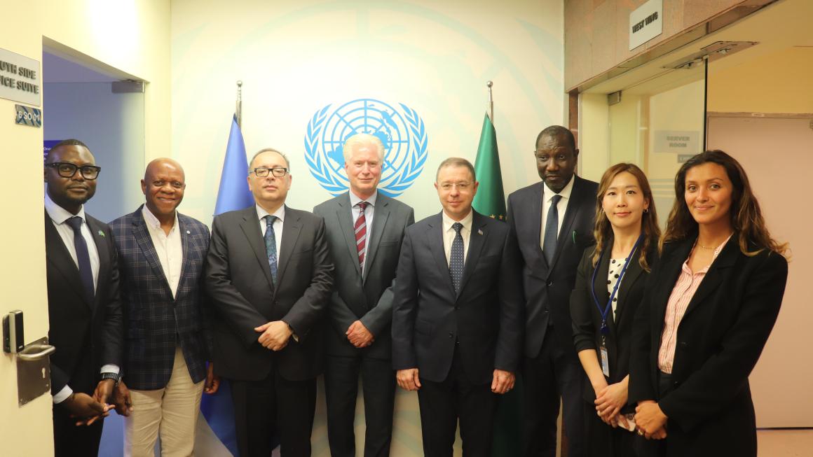 UNOAU meets delegations from Azerbaijan and UN Habitat on World Urban Forum 13 and COP32