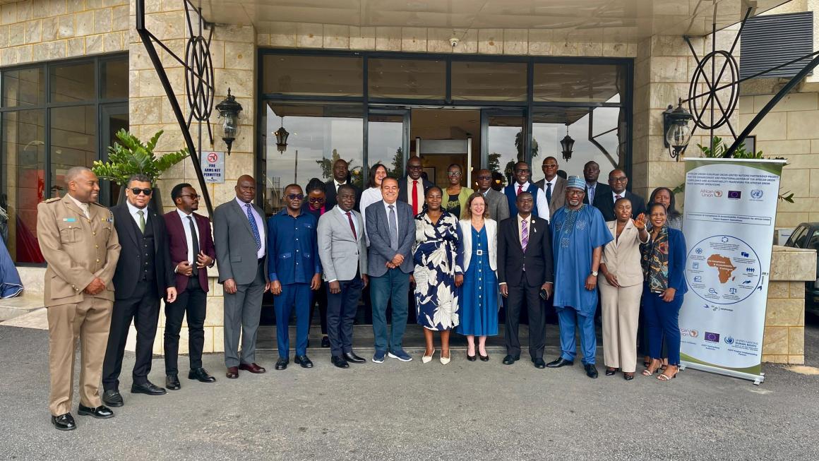 UNOAU Provides Technical Support in the Development of a Training Curriculum for the Investigation of Misconduct in AU Peace Support Operations