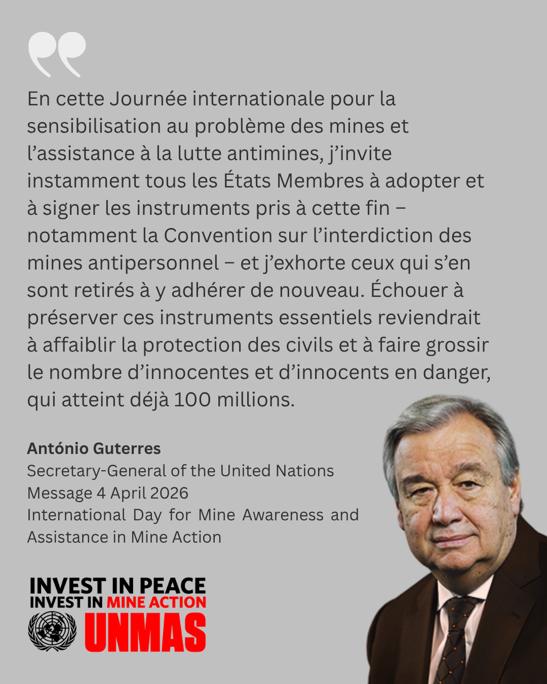 Sg remarks internation mine day french