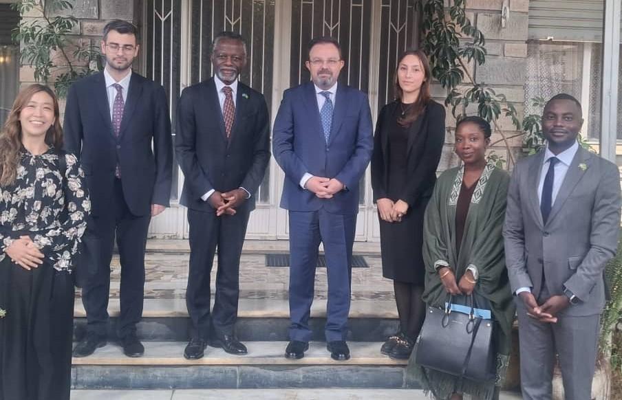 SRSG to the AU meets Türkiye’s Permanent Representative to the AU on UN AU partnership and climate cooperation