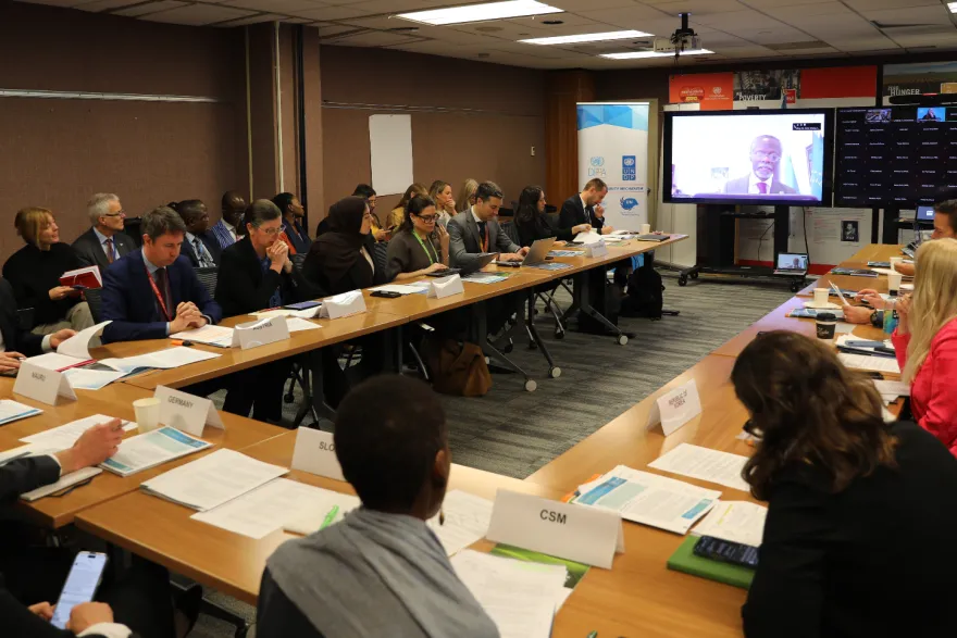 SRSG to the AU addresses Climate Security Mechanism Partnership Dialogue 2026