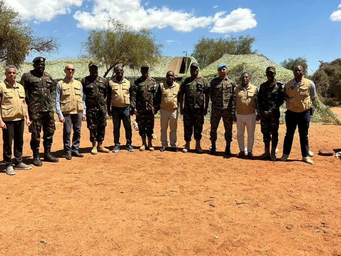 Pre-deployment verification of Kenyan contingent for AUSSOM